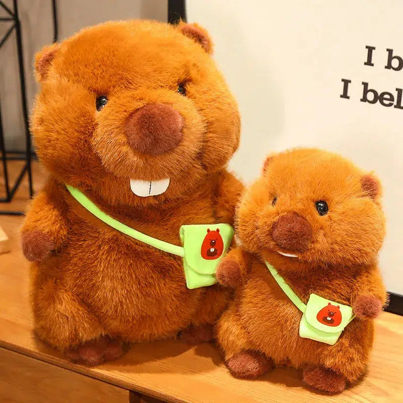 Beaver Plush Comfy Morning