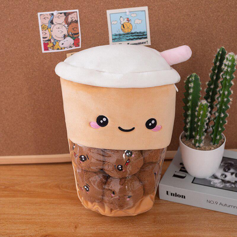 Bubble Tea Plush Bag
