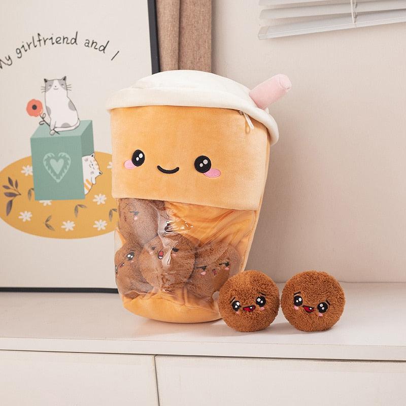 Bubble Tea Plush Bag