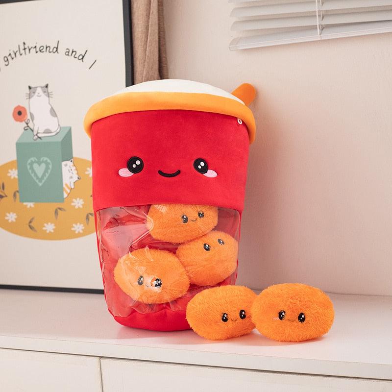 Bubble Tea Plush Bag