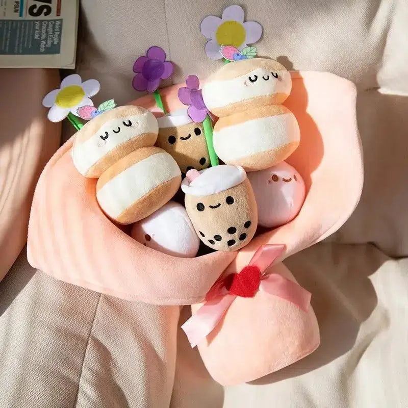 Bubble Tea Plush Bouquet