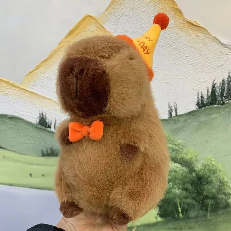 Capybara Birthday Plush