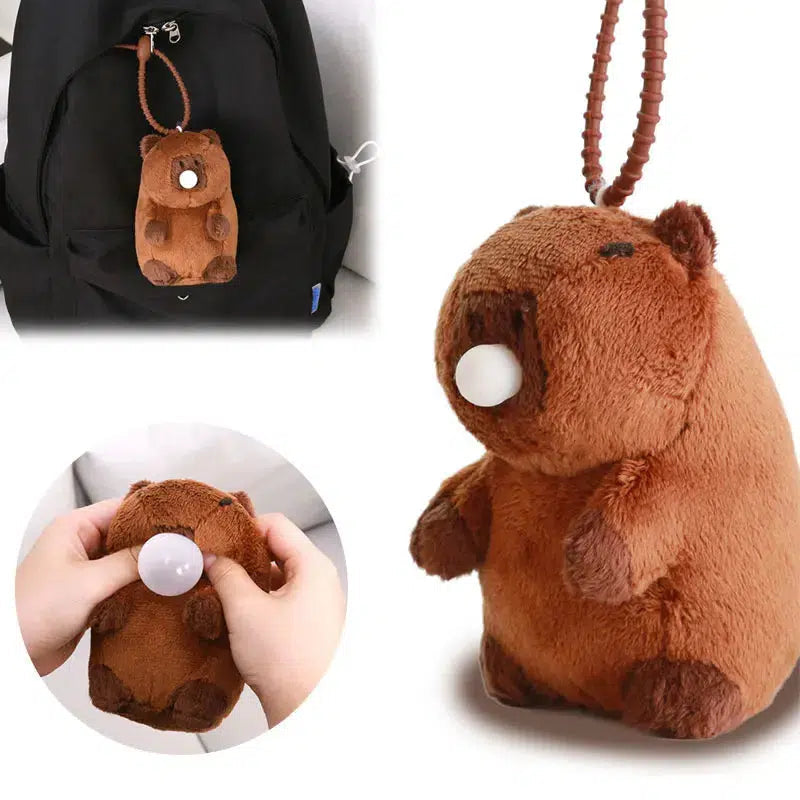 Capybara Bubble Blowing Plush