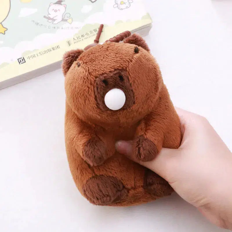 Capybara Bubble Blowing Plush