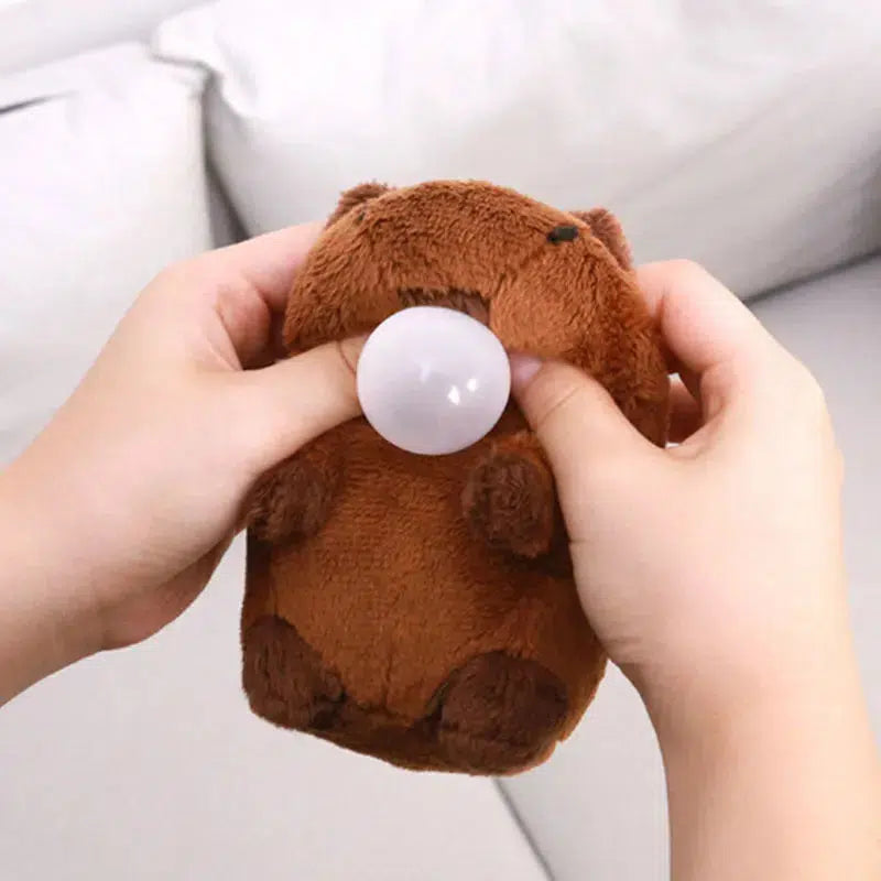 Capybara Bubble Blowing Plush