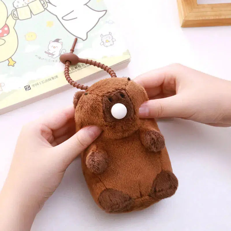 Capybara Bubble Blowing Plush