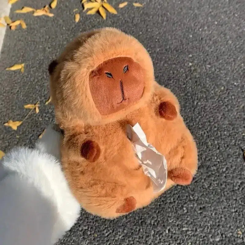 Capybara Plush Tissue Cover