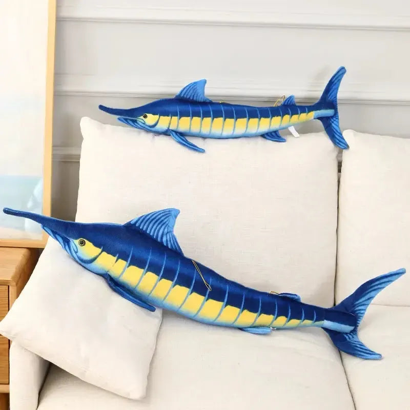 Giant Blue Marlin Fish Plush