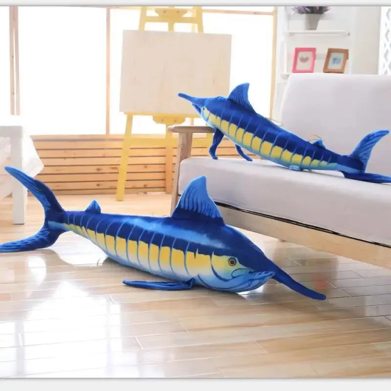 Giant Blue Marlin Fish Plush