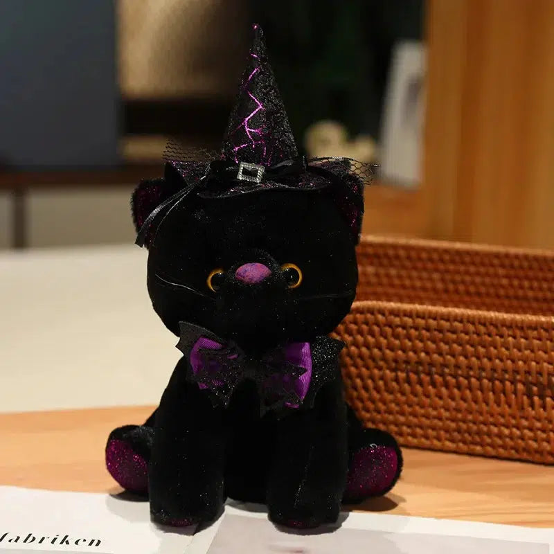 Halloween Cat Witch Plush