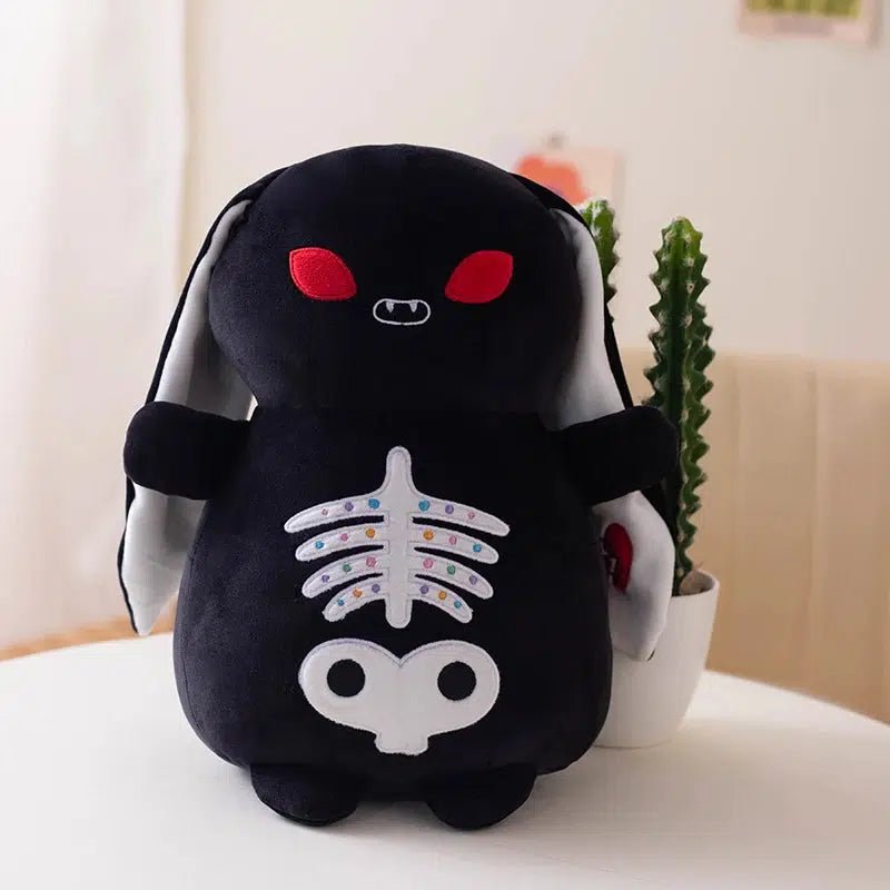 Halloween Goth Bunny Rabbit Plush