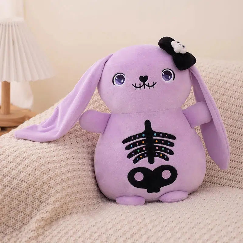 Halloween Goth Bunny Rabbit Plush