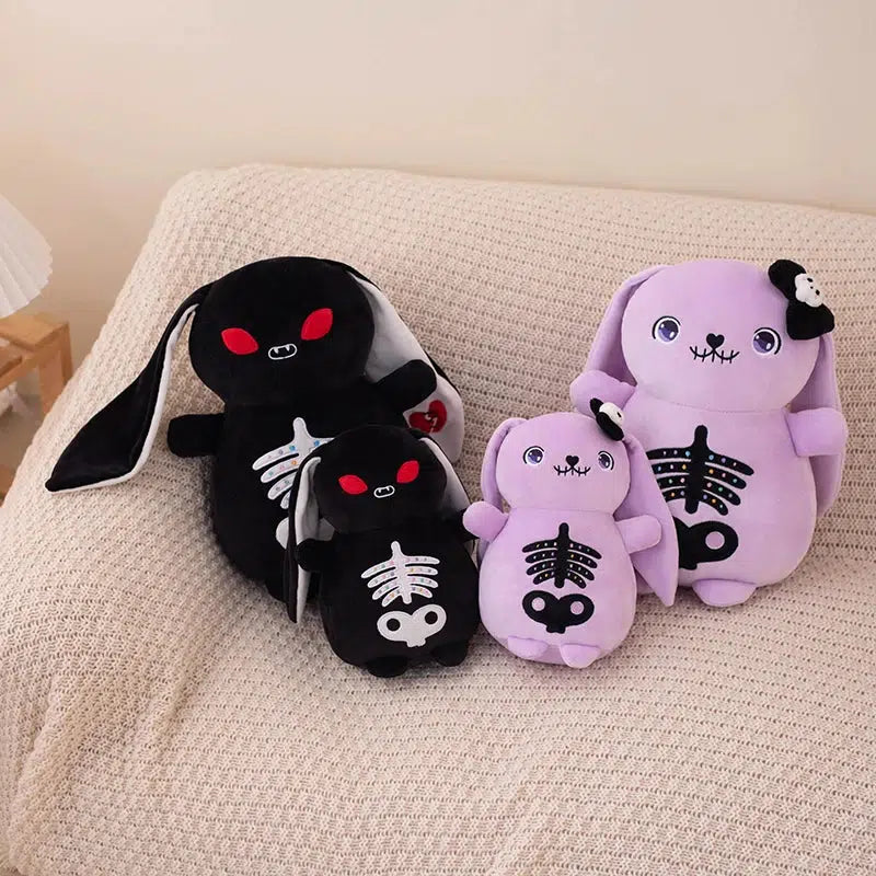 Halloween Goth Bunny Rabbit Plush