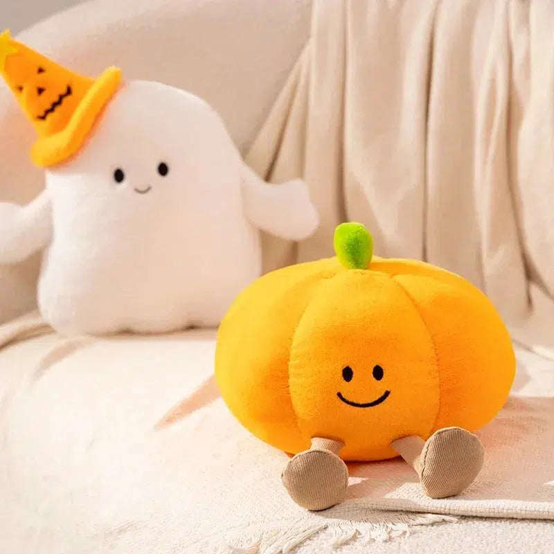 Halloween Happy Pumpkin & Ghost Plush