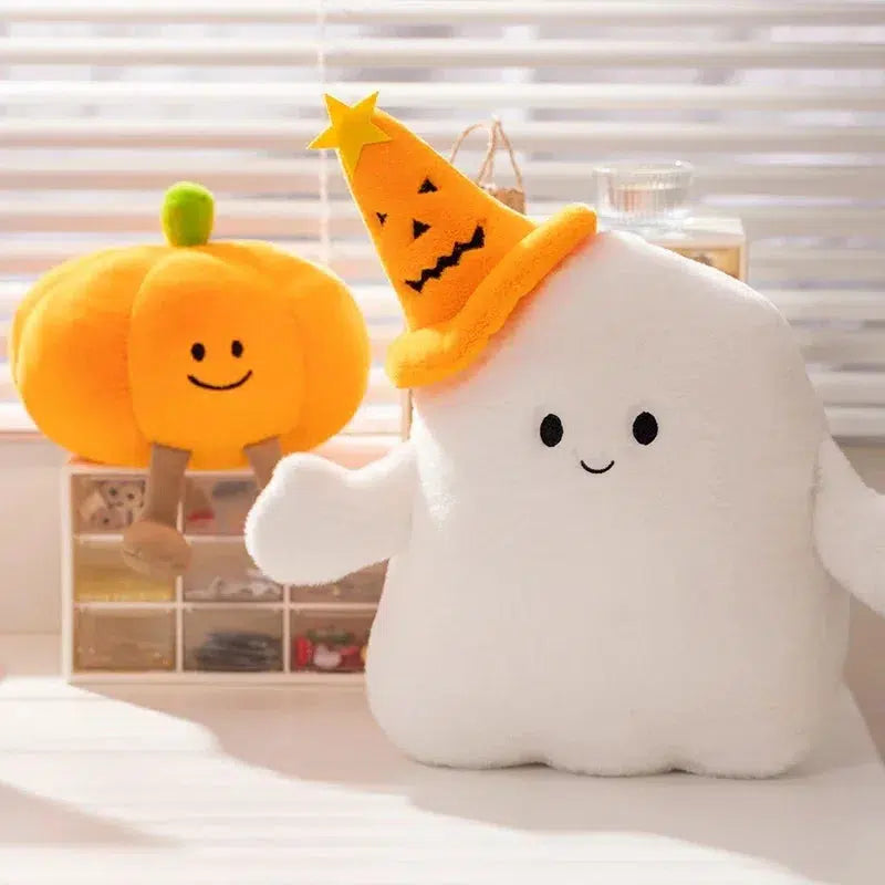 Halloween Happy Pumpkin & Ghost Plush