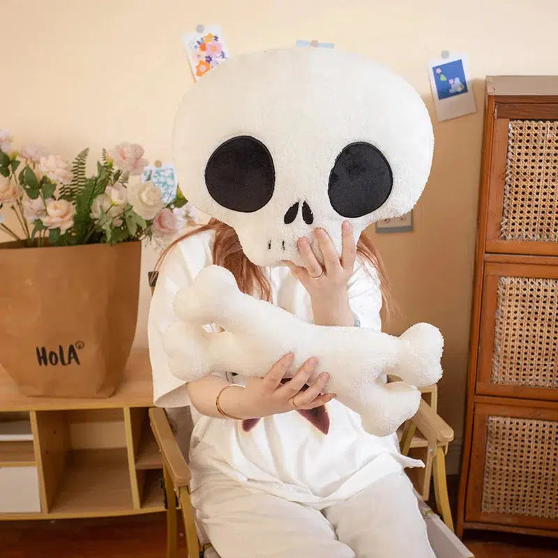 Halloween Skull & Bones Plush