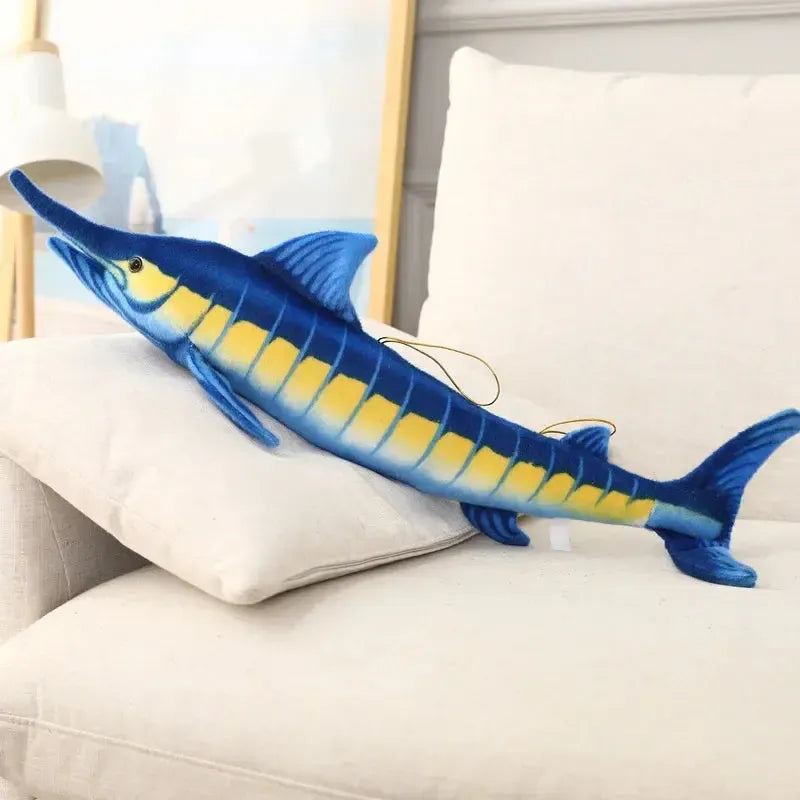 Giant Blue Marlin Fish Plush