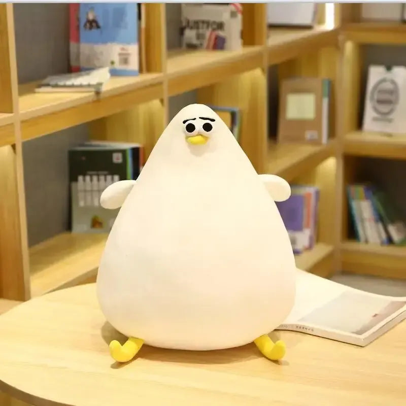 Chonky Round Penguin Blob Plush