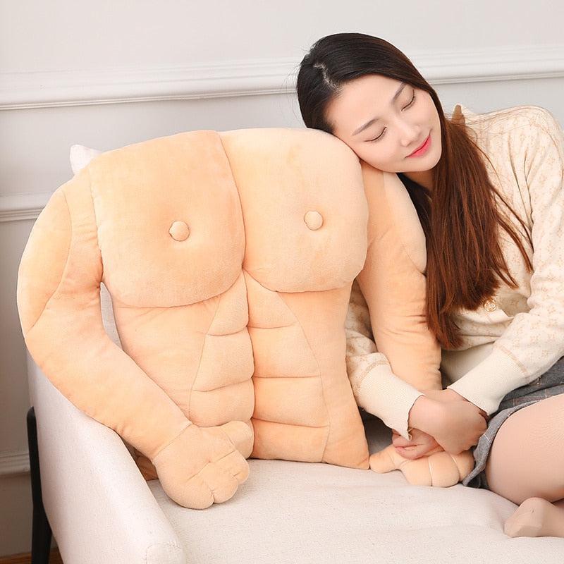Muscle Body Pillow Plush