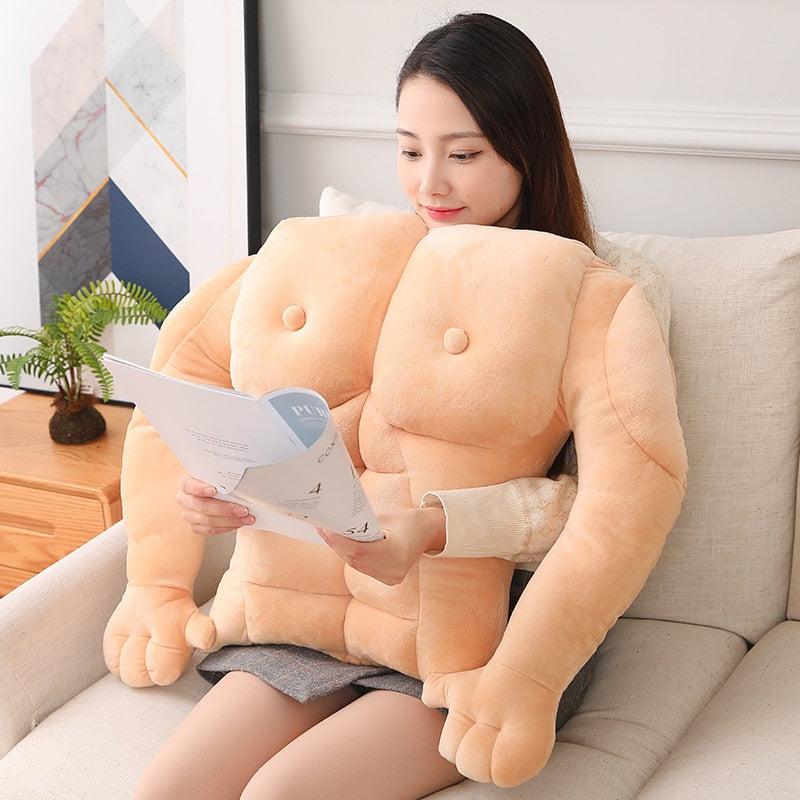 Muscle Body Pillow Plush