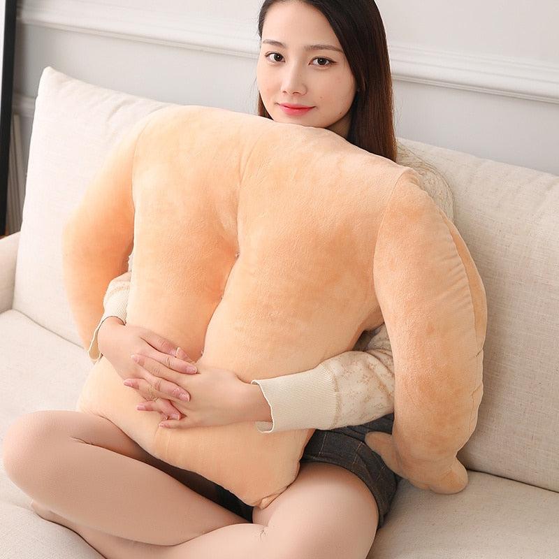 Muscle Body Pillow Plush