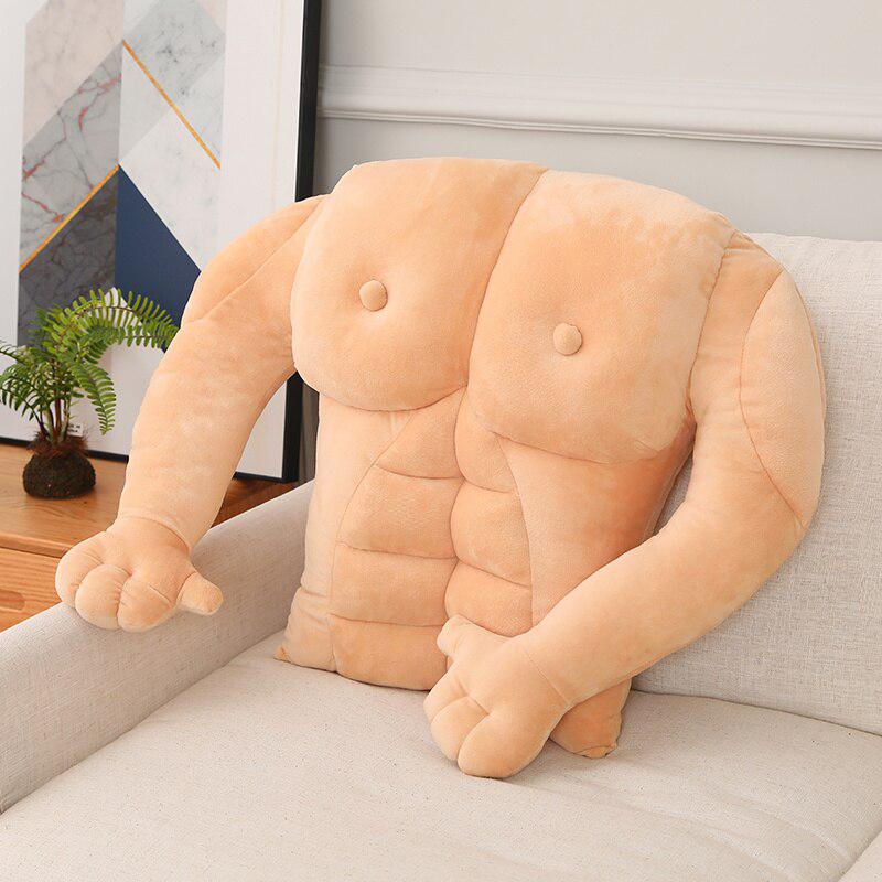 Muscle Body Pillow Plush