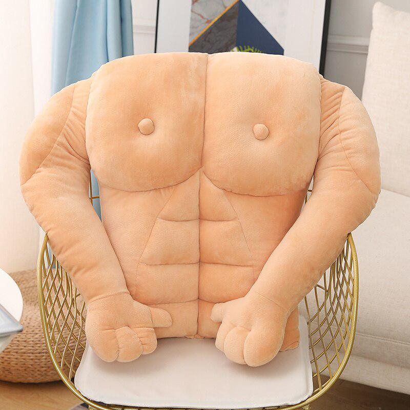 Muscle Body Pillow Plush