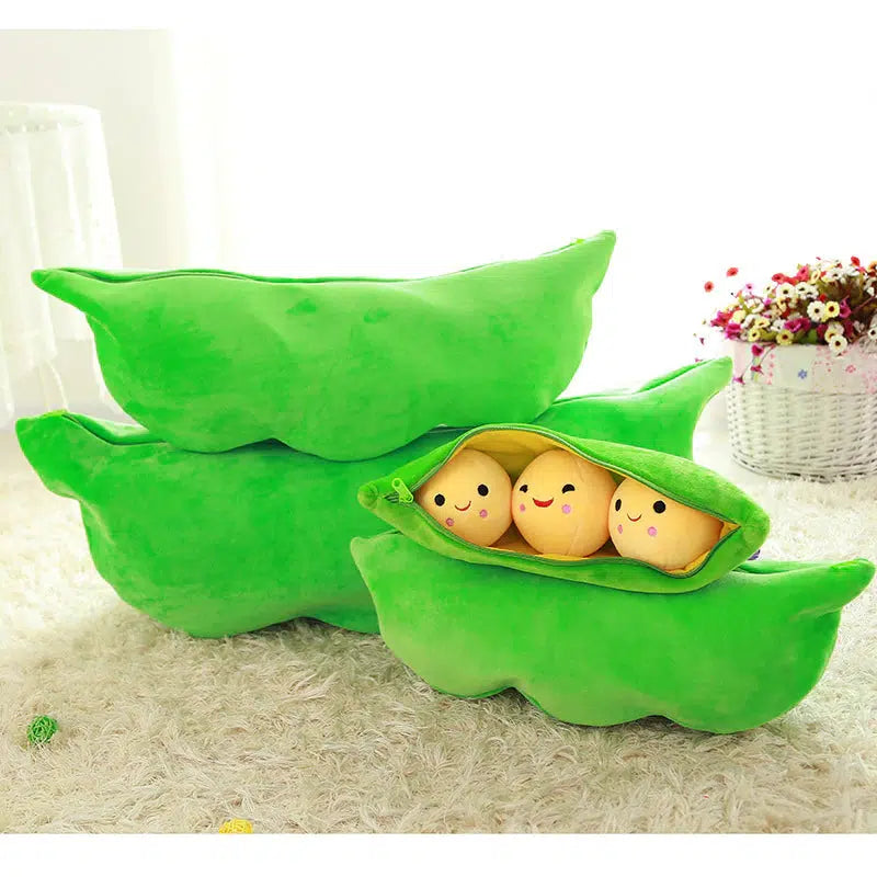 Peas in a Pod Plush Bag