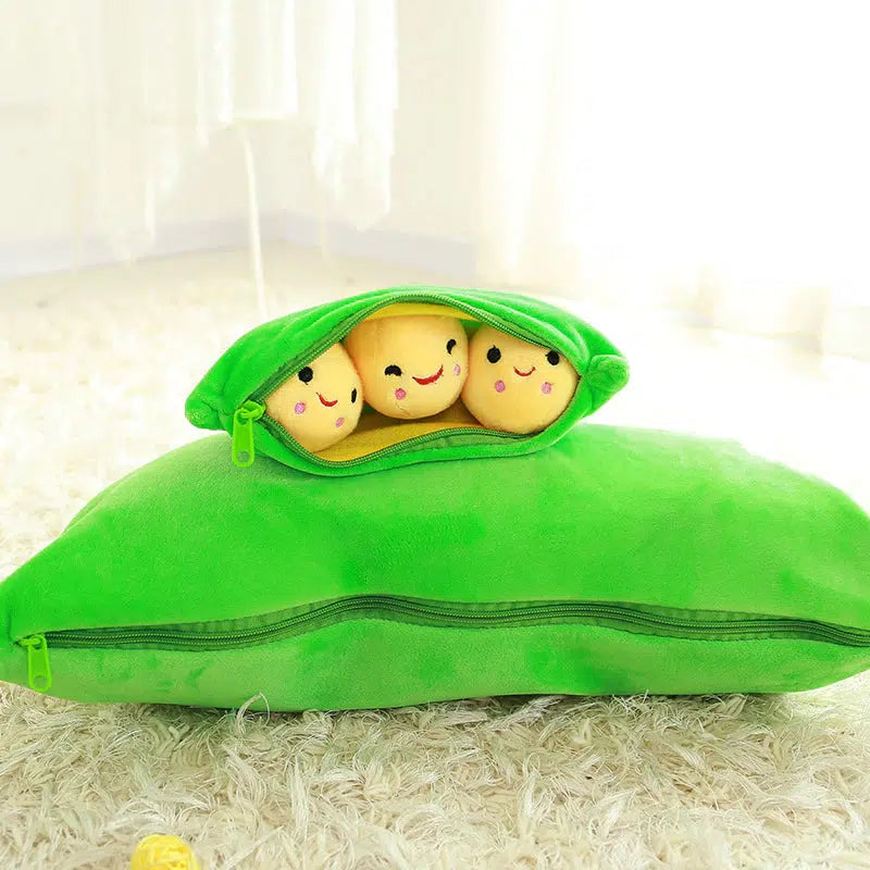 Peas in a Pod Plush Bag