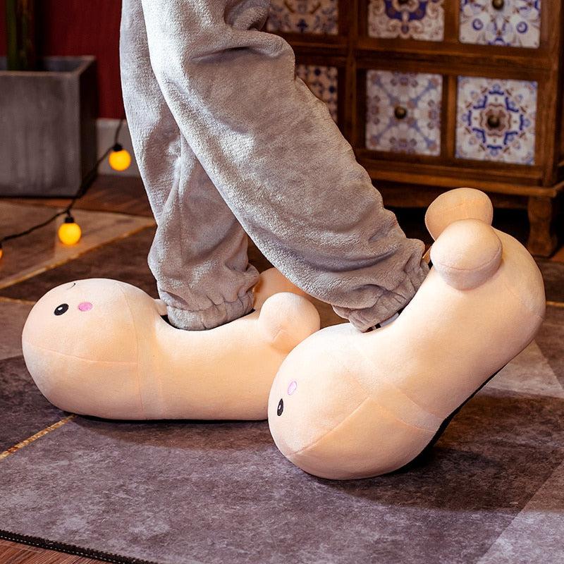 Penis Plush Slippers