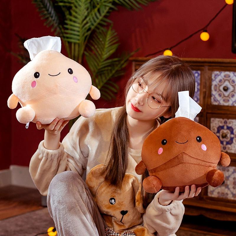 Penis Plush Tissue Box