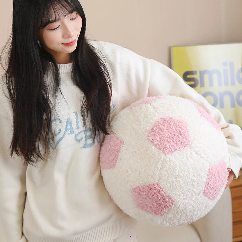 Pastel Soccer Ball Plush