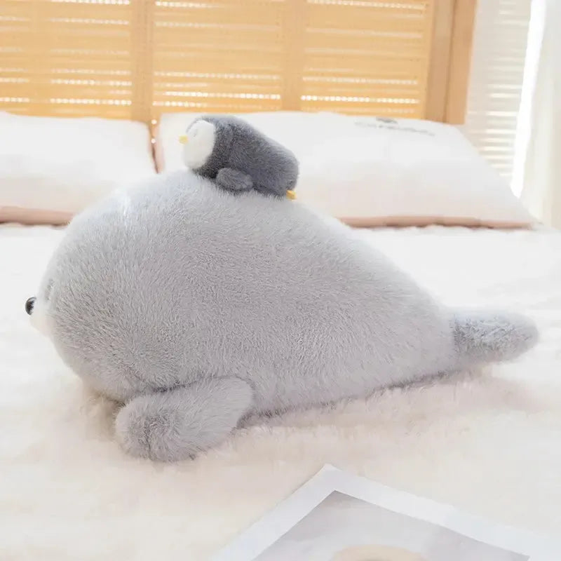 Seal & Baby Penguin Plush