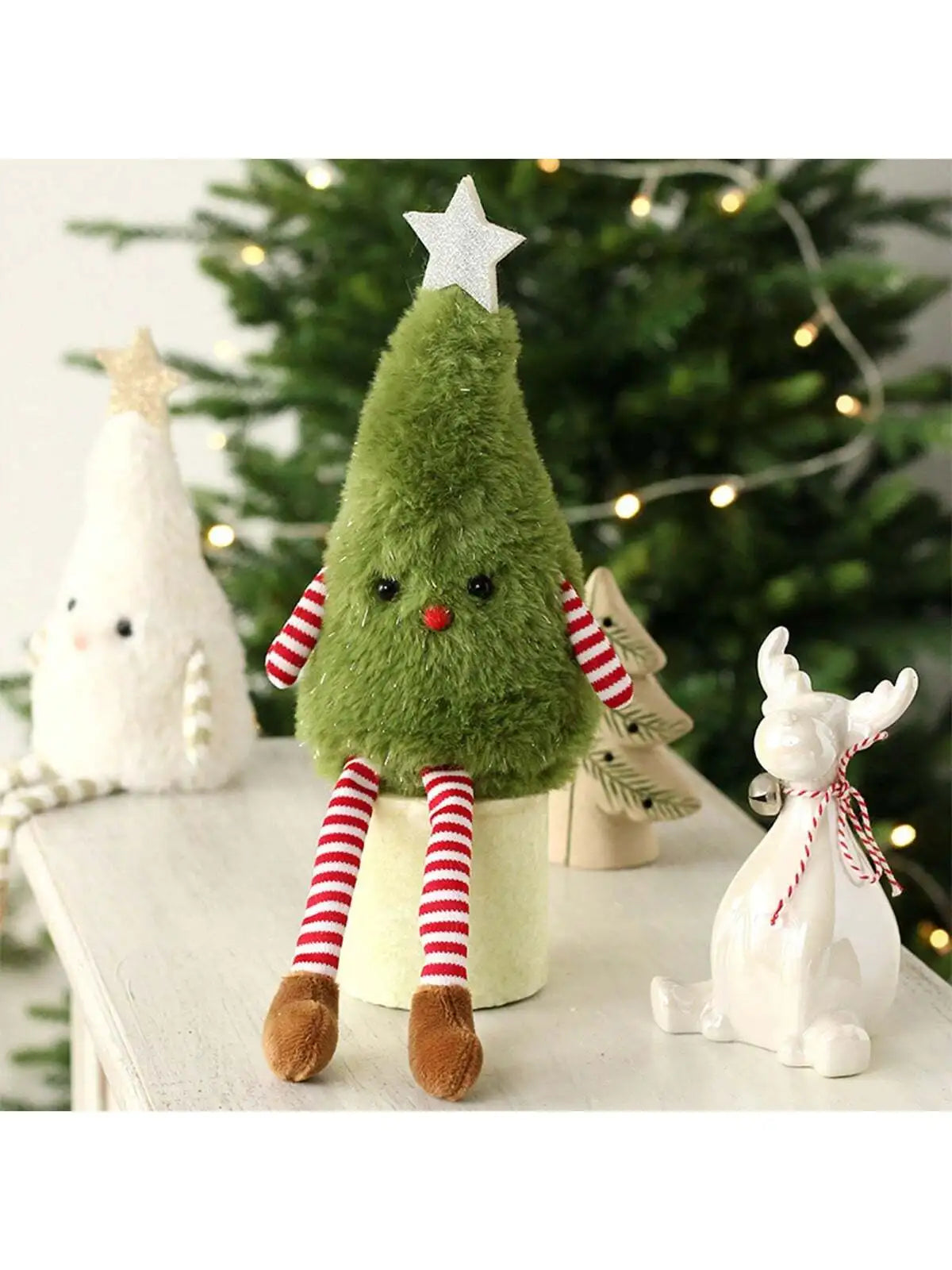 Sitting Christmas Tree Plush