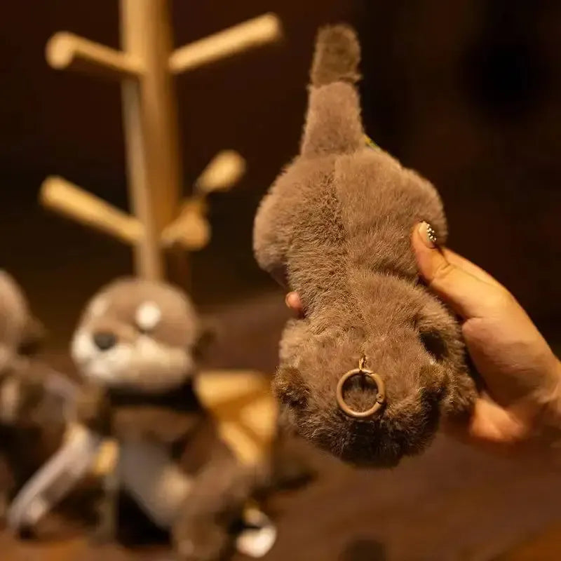 Otter Keychain Plush