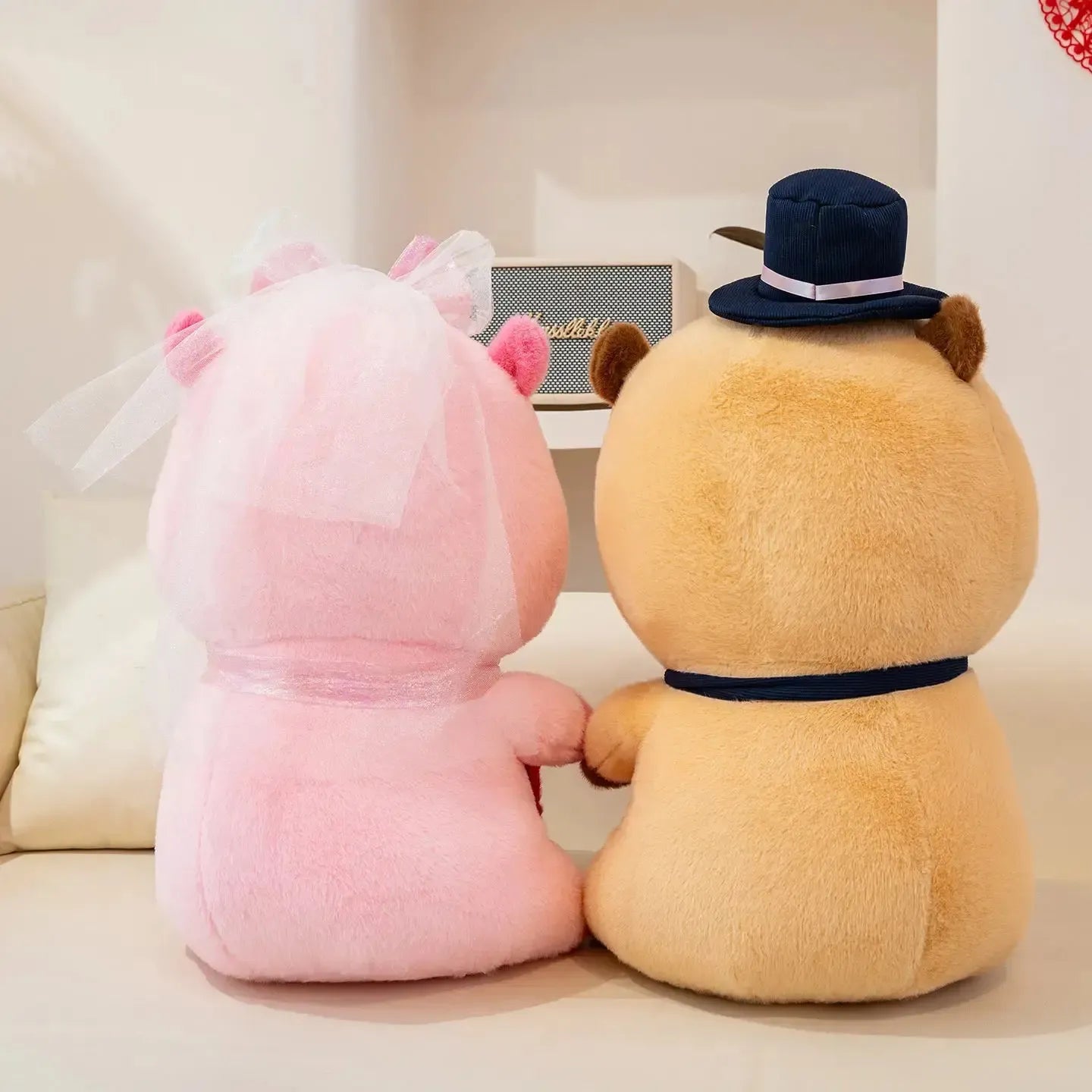Couple Capybara Plush