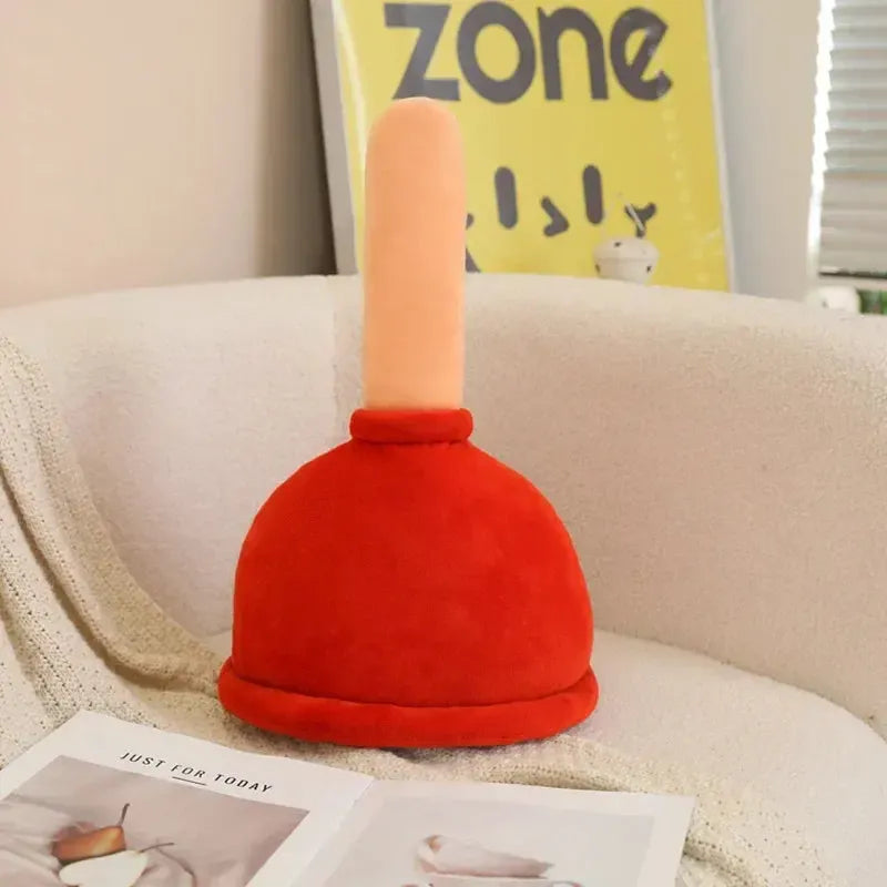 Toilet Cleaner Plunger Plush