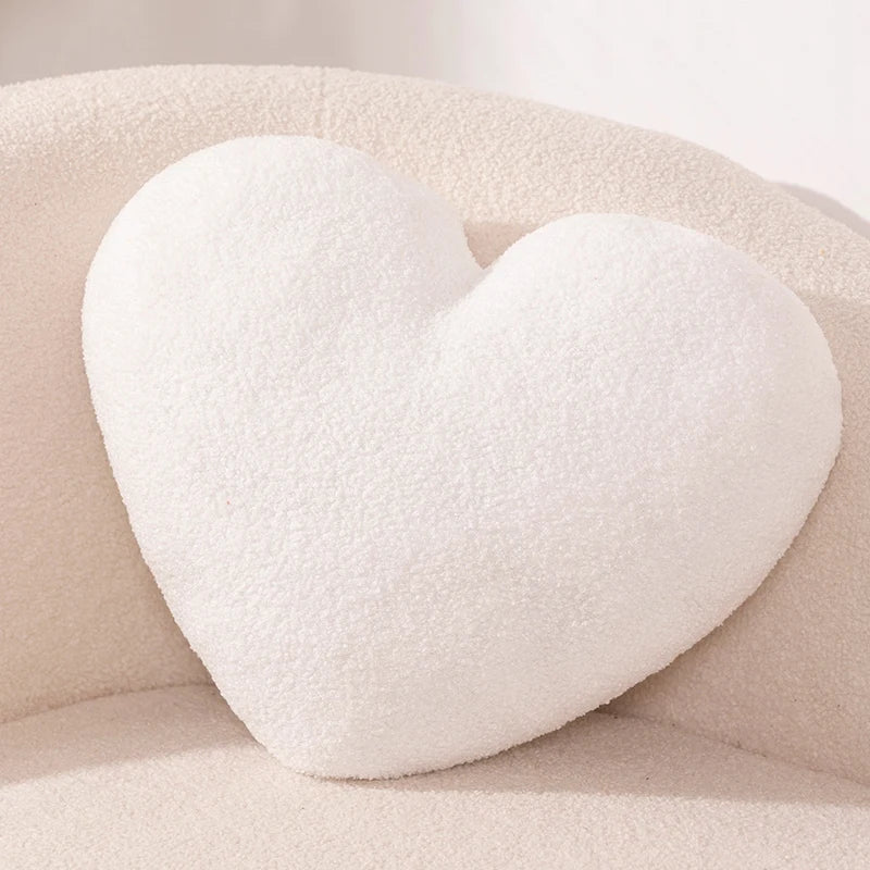 Love Heart Shape Throw Pillow Plush