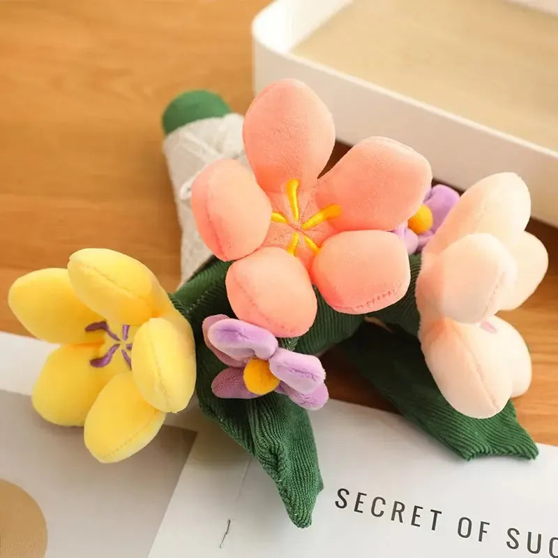 Plush Bouquet of Flowers