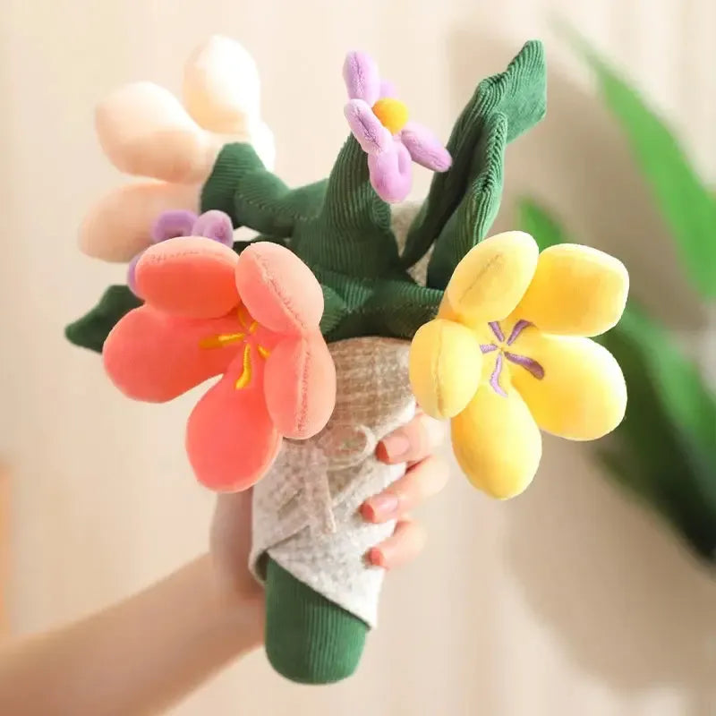 Plush Bouquet of Flowers