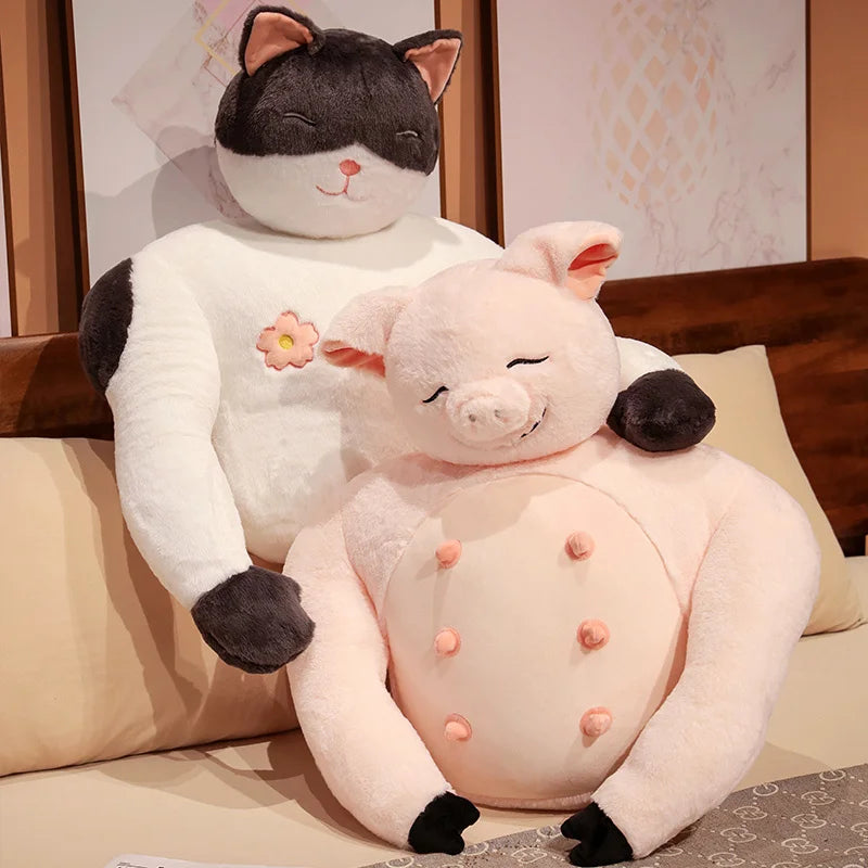 Muscle Buff Animal Plush