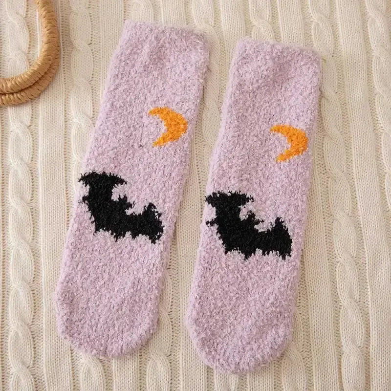 Halloween Fluffy Socks