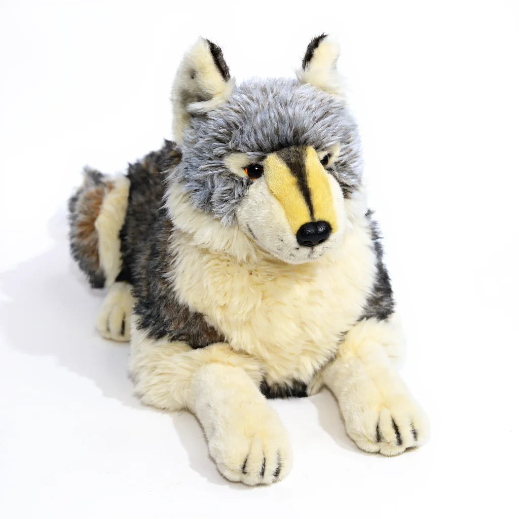 Realistic Wolf Plush