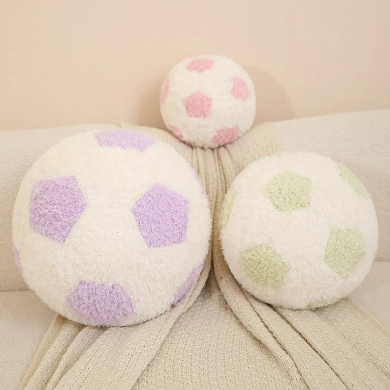Pastel Soccer Ball Plush