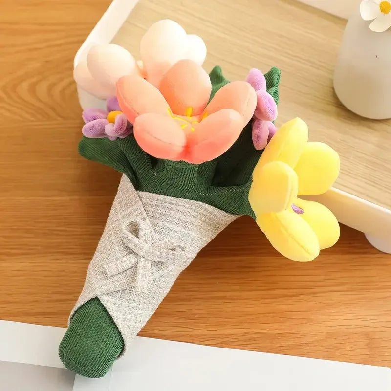 Plush Bouquet of Flowers