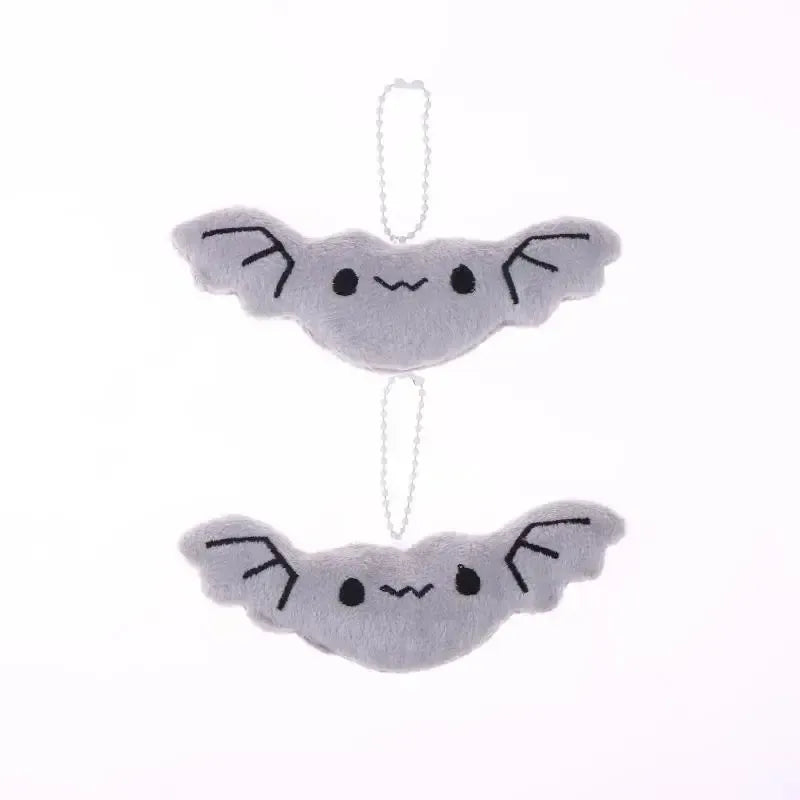 2pcs Halloween Cute Bat Pendant Keychain