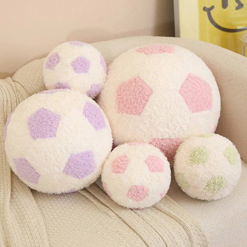 Pastel Soccer Ball Plush