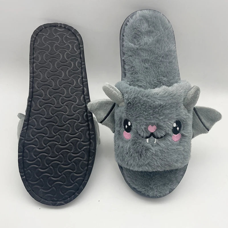 Halloween Bat Slippers
