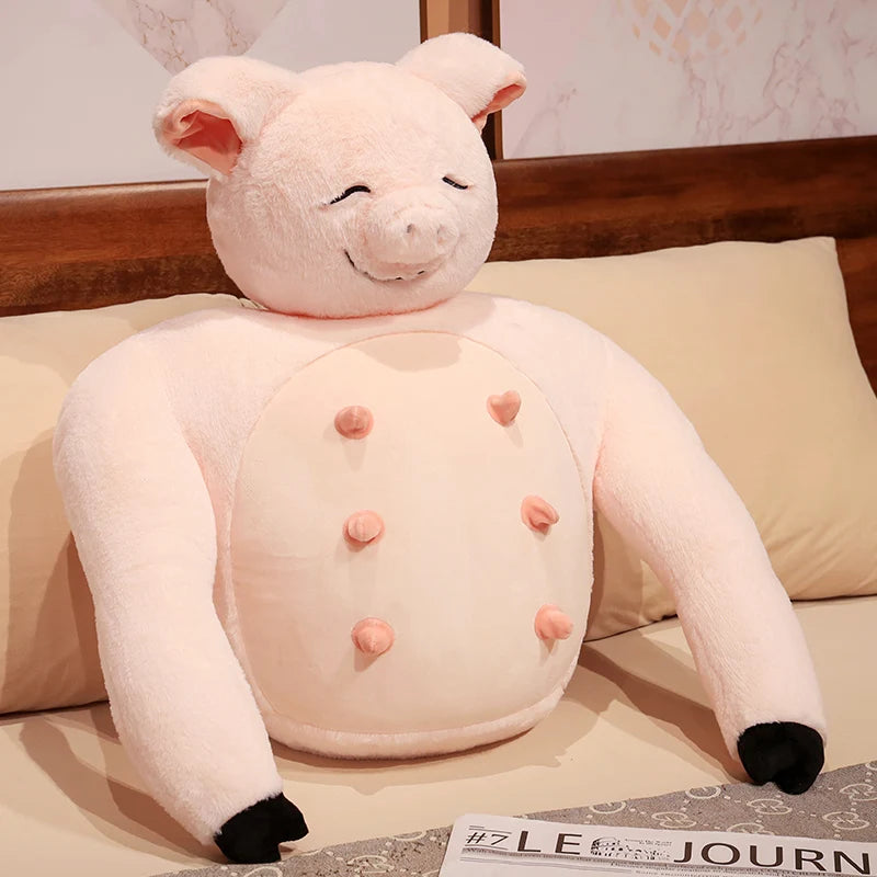 Muscle Buff Animal Plush