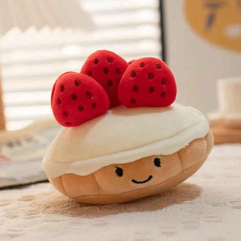 Strawberries & Cream Pastry Plush